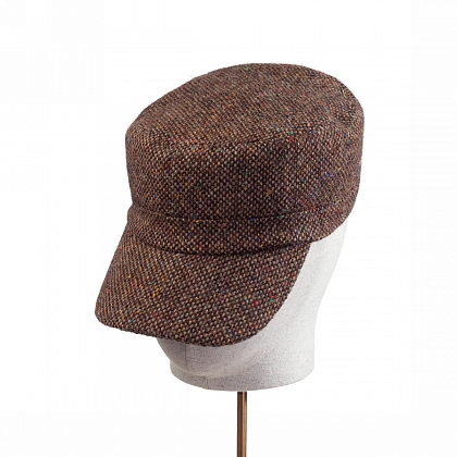 2Картинка Темно-коричневая кепка немка Hanna Hats Donegal Bay