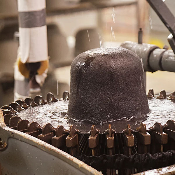 Производство Stetson заготовка шляпы