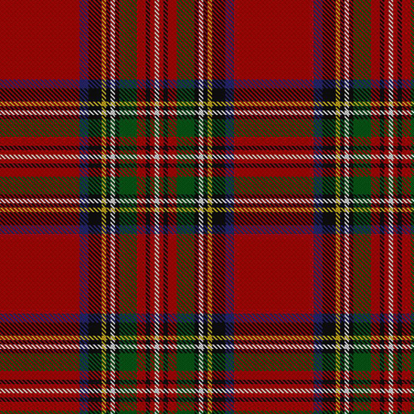 История тартана Royal Stewart