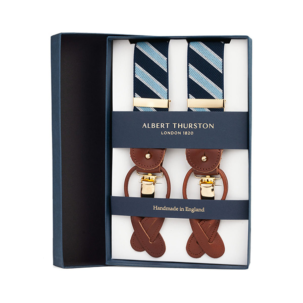  Подтяжки Albert Thurston Blue Slash