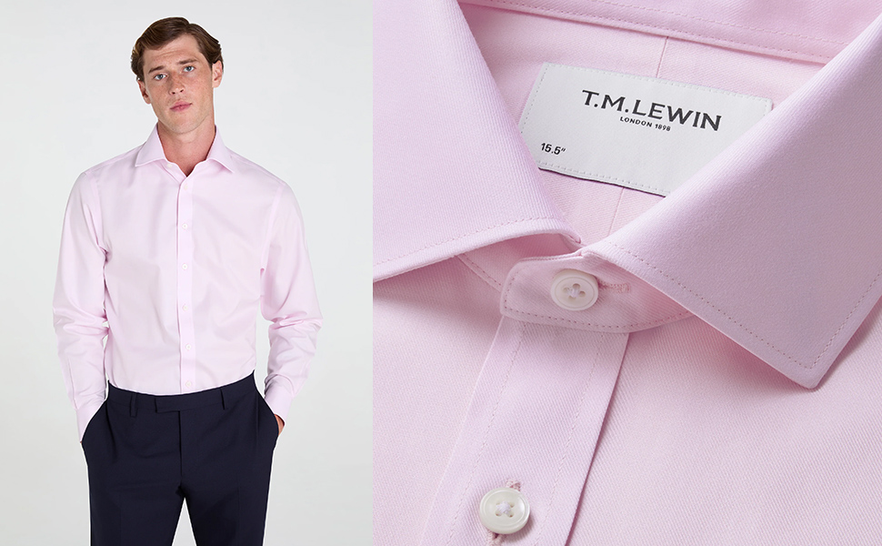 Бренд T.M.Lewin Non-Iron Twill Shirt