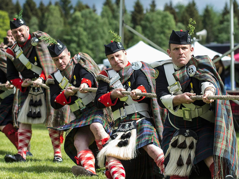 Шотландские праздники Горские игры