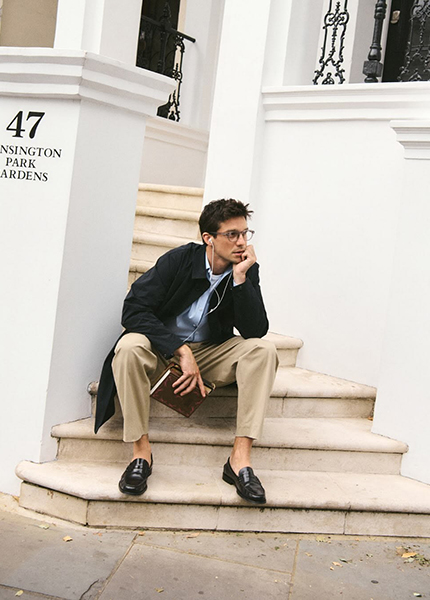 Гардероб в стиле preppy плащ макинтош