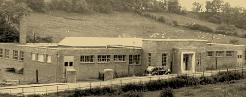Первая фабрика British Belt Company в Ратлэнде