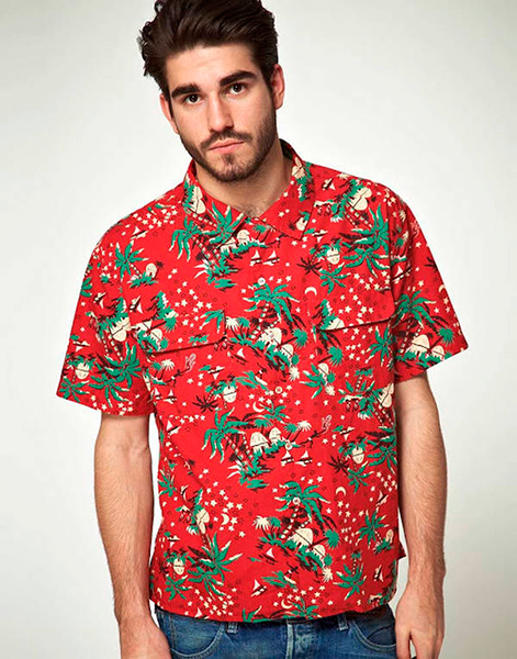 Образ с курортной гавайской рубашкой 