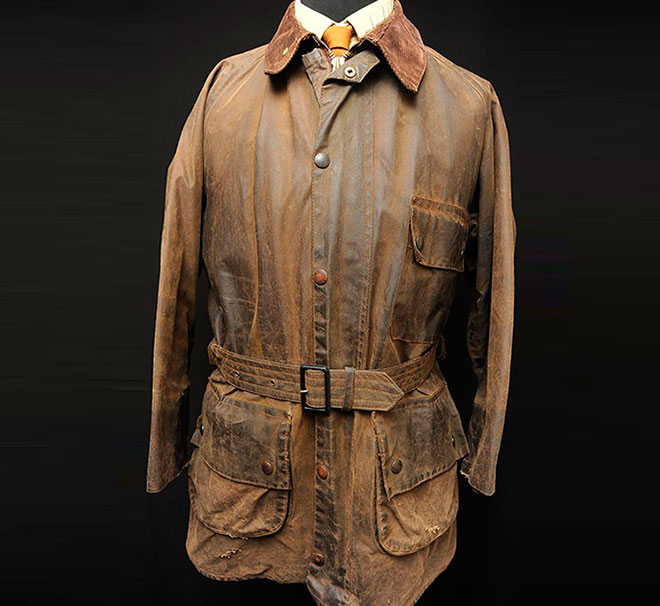 Архивный экземпляр вощеной куртки Barbour