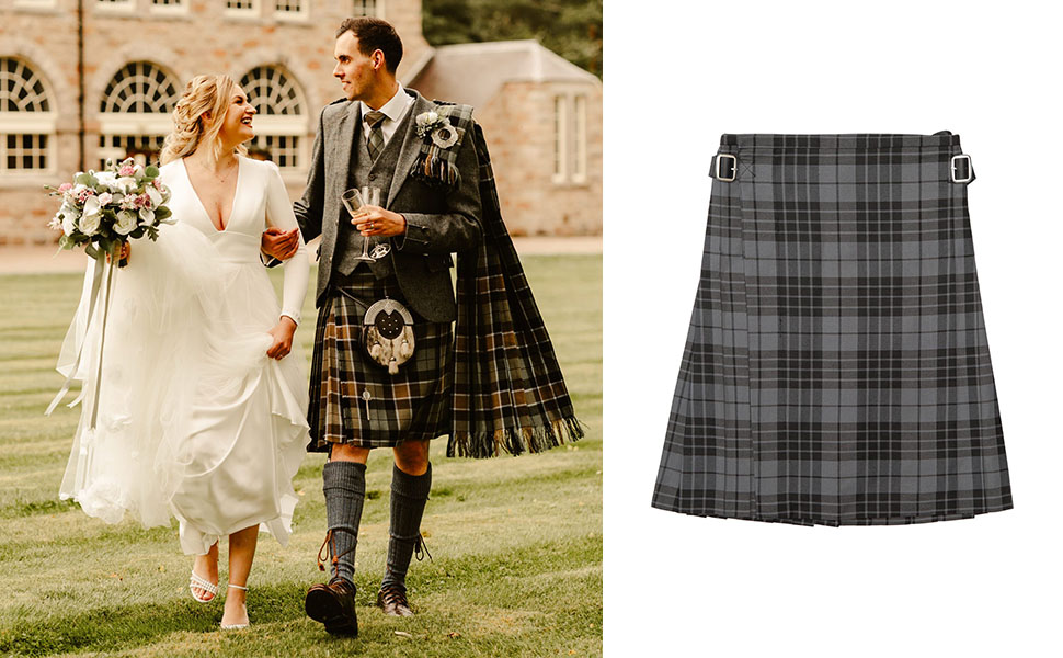 Шотландская свадьба килт