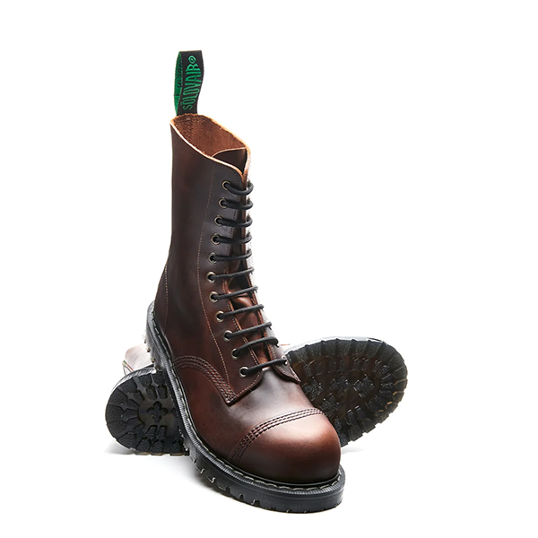 Обувь Solovair Gaucho Crazy Horse 11 Eye Steel Toe Derby Boot