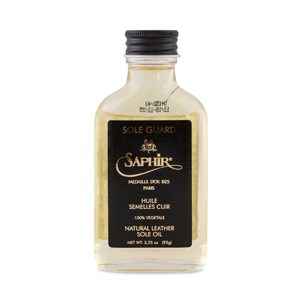 Кожаная подошва уход масло sole guard saphir