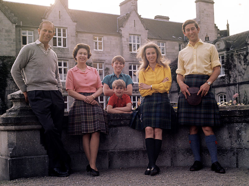 История килта королевская семья