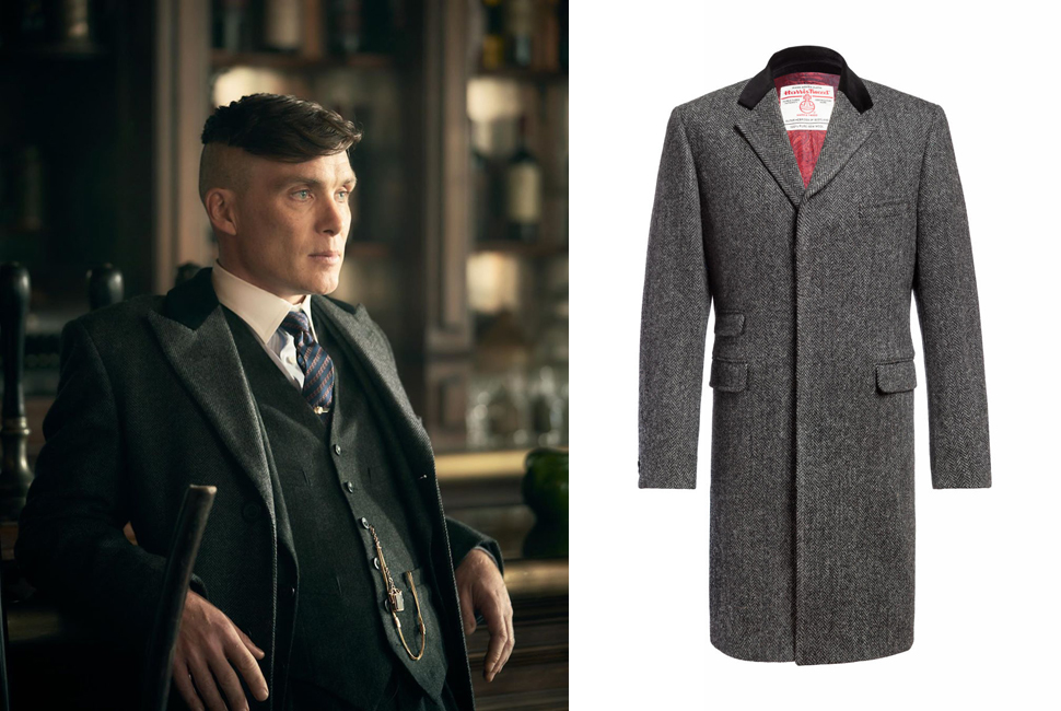 Пальто в стиле острых козырьков