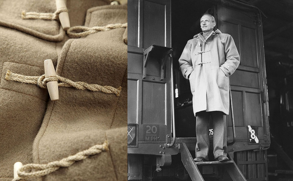 Деревянные пуговицы дафлкота Монтгомери