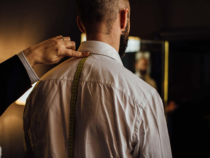 Рубашки bespoke ателье Charvet