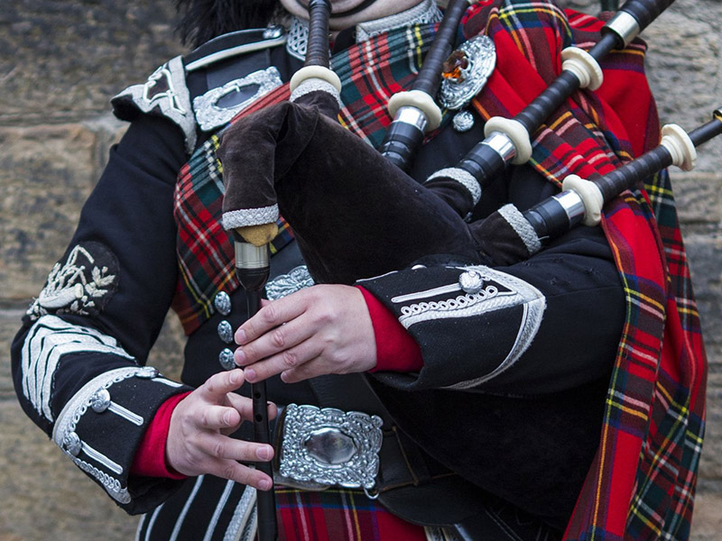 Шотландская волынка конструкция