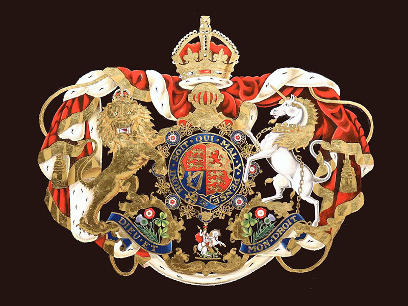 Шотландский герб королевский герб Великобритании 