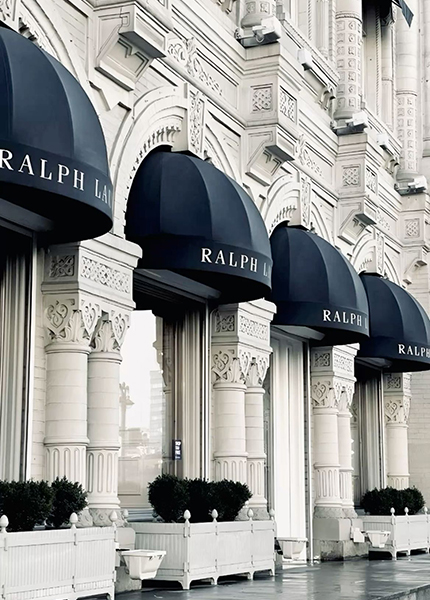 polo ralph lauren витрина бутика в Москве