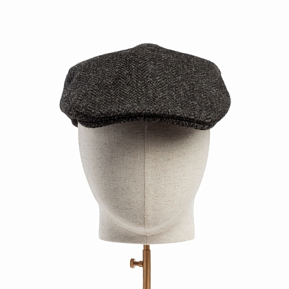 3Картинка Темно-серая плоская кепка Hanna Hats Touring