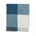 Herritage of Scotland Block Check Herringbone Knee Natural Teal