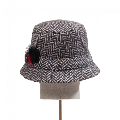 5Картинка Черно-белая шляпа Hanna Hats Dave