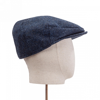 4Картинка Темно-синяя плоская кепка Hanna Hats Vintage 