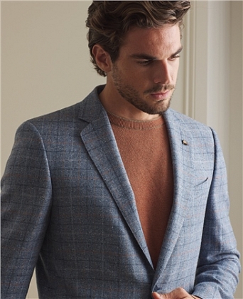 4Картинка Пиджак Magee Liffey Blue Check