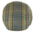Stetson Driver Cap Linen Blue&Green