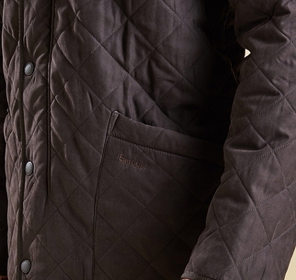 3Картинка Куртка Barbour Microfibre Polarquilt Jacket Dark Brown