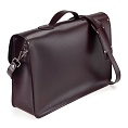 17.5-inch Classic Satchel Marsala Red