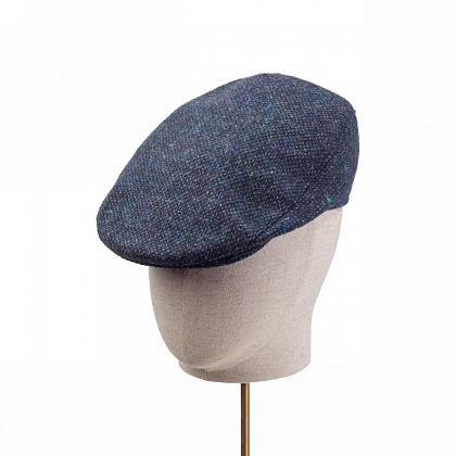 2Картинка Синяя плоская кепка Hanna Hats Tailor