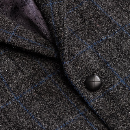 Bucktrout Patrick Grey/Blue check