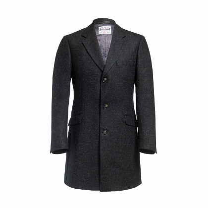 2Картинка Пальто Bucktrout Murdo Overcoat Plain Grey