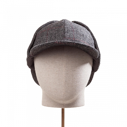 3Картинка Темно-серая шляпа Hanna Hats Sherlock