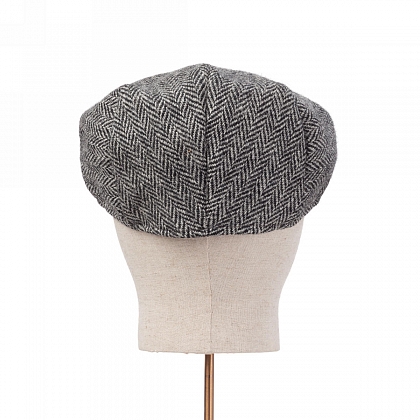 5Картинка Серая плоская кепка Hanna Hats Vintage