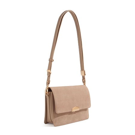 Женская сумка Pourchet Anjou Mastic Suede