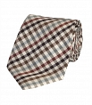 Hawes & Curtis Brown and Red Small Check Tie