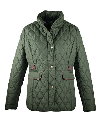 2Картинка Женская стеганая куртка Oxford Blue Maya Green