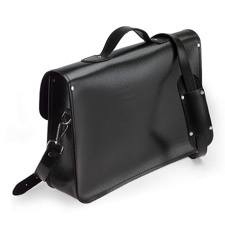16-inch Classic Satchel British Racing Green