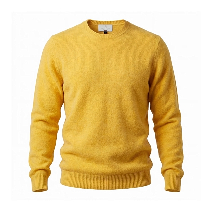2Картинка Свитер Original Montgomery Shetland Brushed Mustard