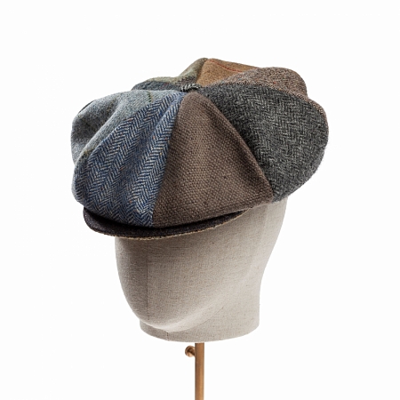 Hanna Hats Eight Piece Cap Patchwork 3