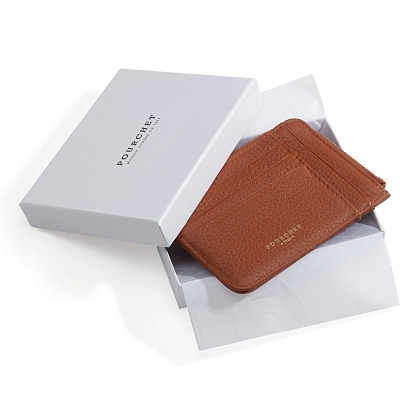 5Картинка Кардхолдер Pourchet Club Coin Pocket Camel
