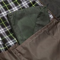 Blainroe of Ireland Padded Wax Jacket Green