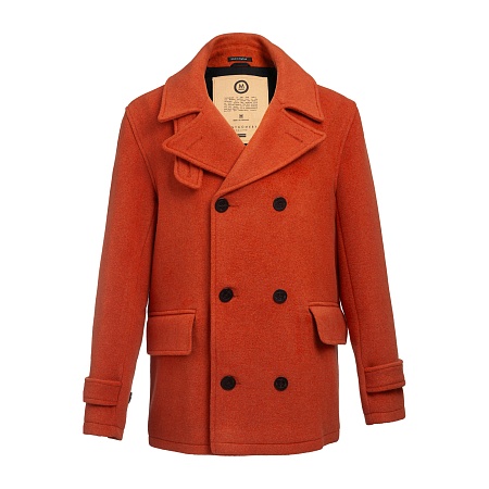 Пальто-бушлат Original Montgomery Teddy Pea Coat Orange