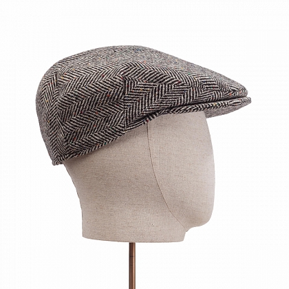 4Картинка Серая плоская кепка Hanna Hats Vintage