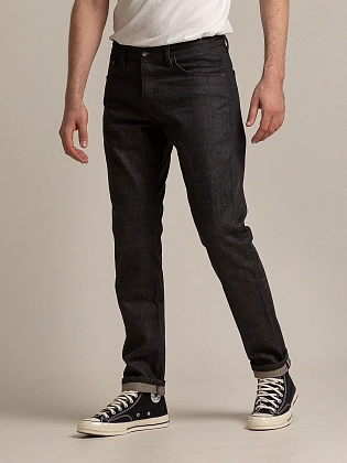 5Картинка PLNB M342 Black Dry Hempy Selvedge