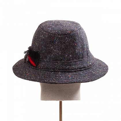 5Картинка Темно-серая шляпа Hanna Hats Walking