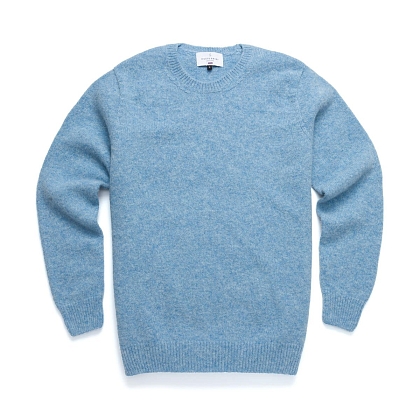 3Картинка Свитер Original Montgomery Shetland Brushed Sky Blue