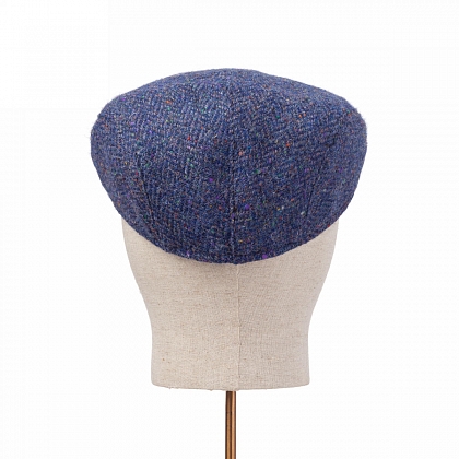 5Картинка Голубая плоская кепка Hanna Hats Touring