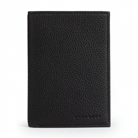 Pourchet ETHAN Cowhide Leather Wallet Black