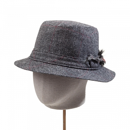2Картинка Темно-серая шляпа Hanna Hats Walking