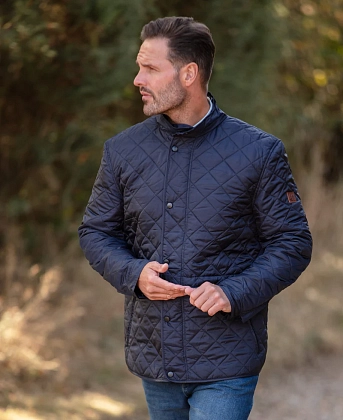 5Картинка Стеганая куртка Oxford Blue Leiden Navy